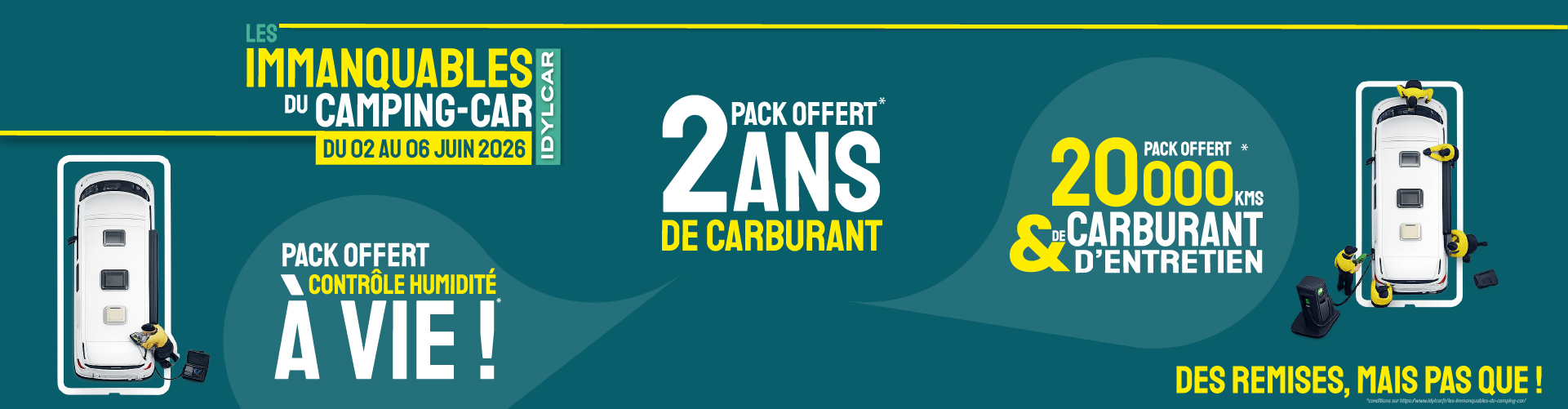 Les packs immanquables
